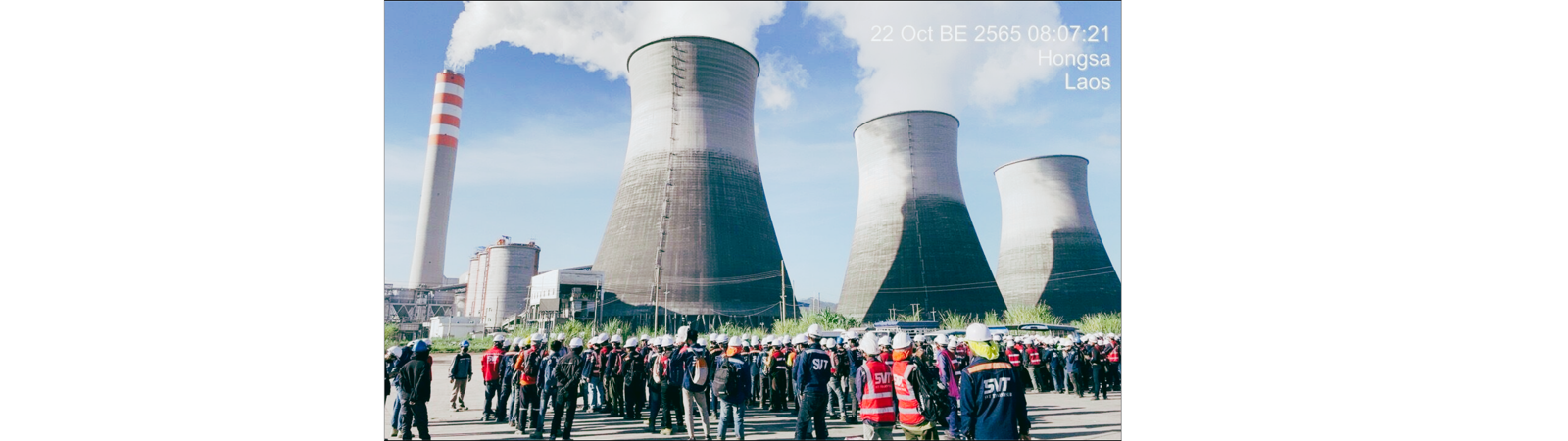 TCI-C-29CC fill at the Laos coal-fired power plant