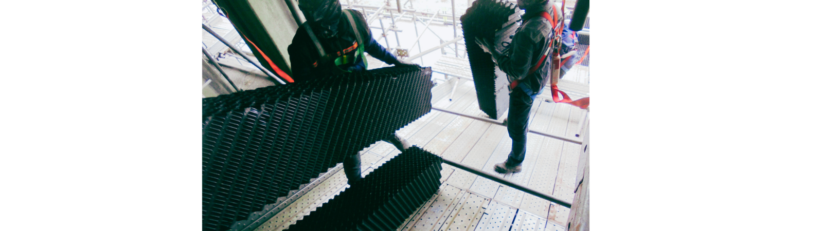 Cooling tower fill replacement at the five petrochemical plants in Rayong and Map Ta Phut